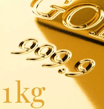 1 kg Goldbarren