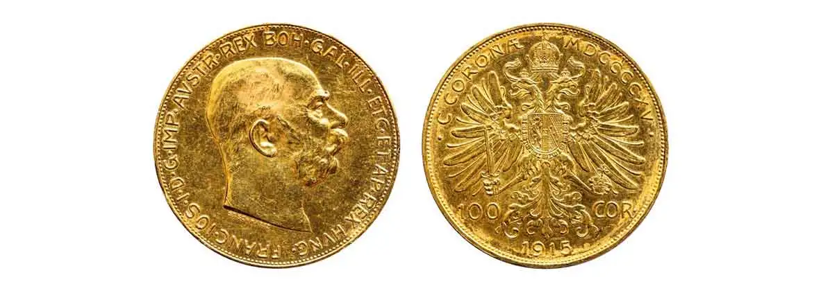 Kronen: die Goldmünze Goldkrone