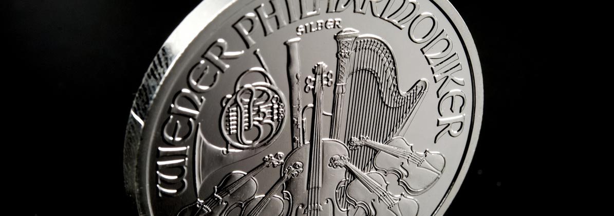 Wiener Philharmoniker: eine Anlagemünze aus Gold und aus Silber